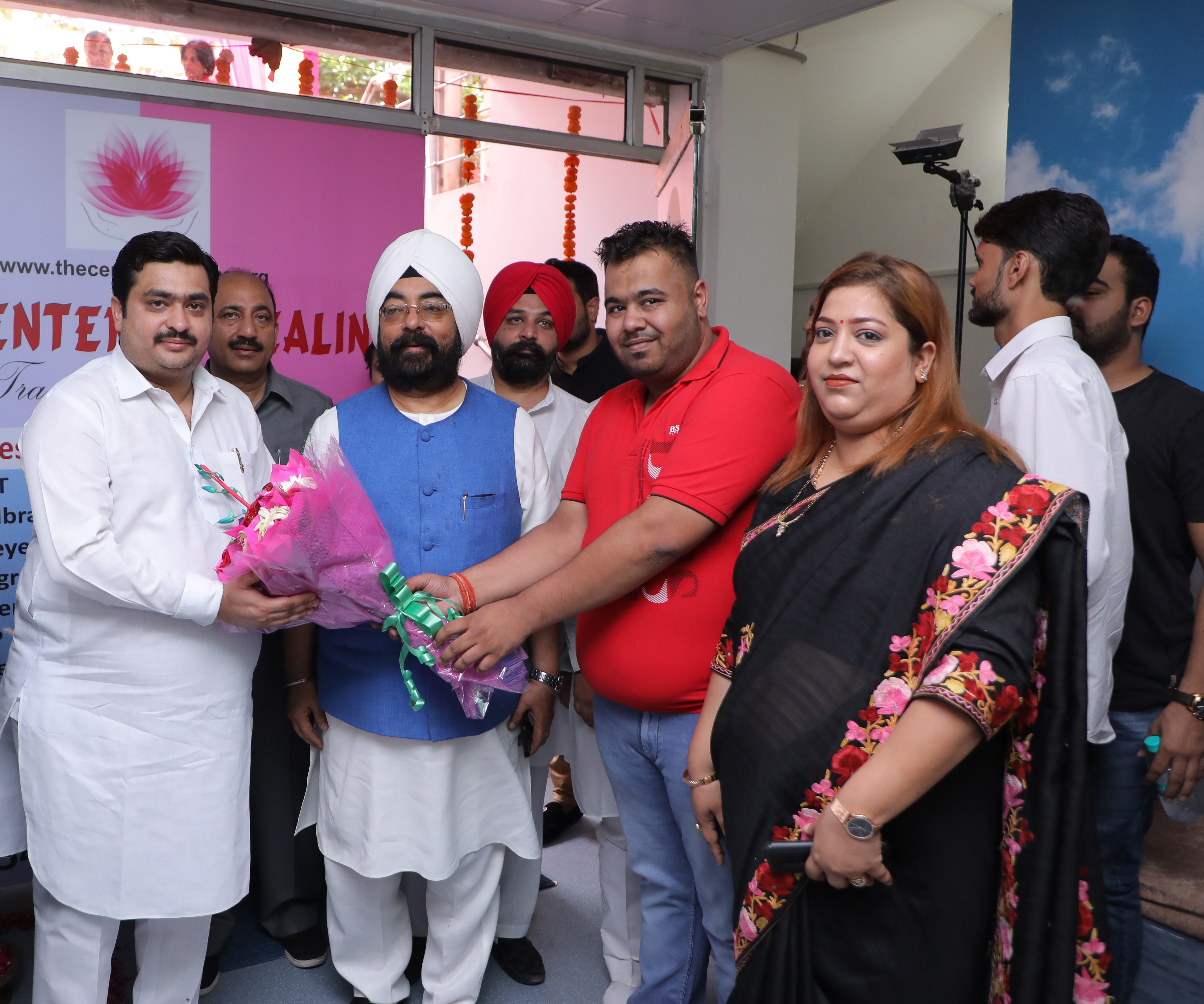 Center Of Healing inaugurated by Shri Parvinder Singh Bawa, Vice Chairperson, Minority Department
