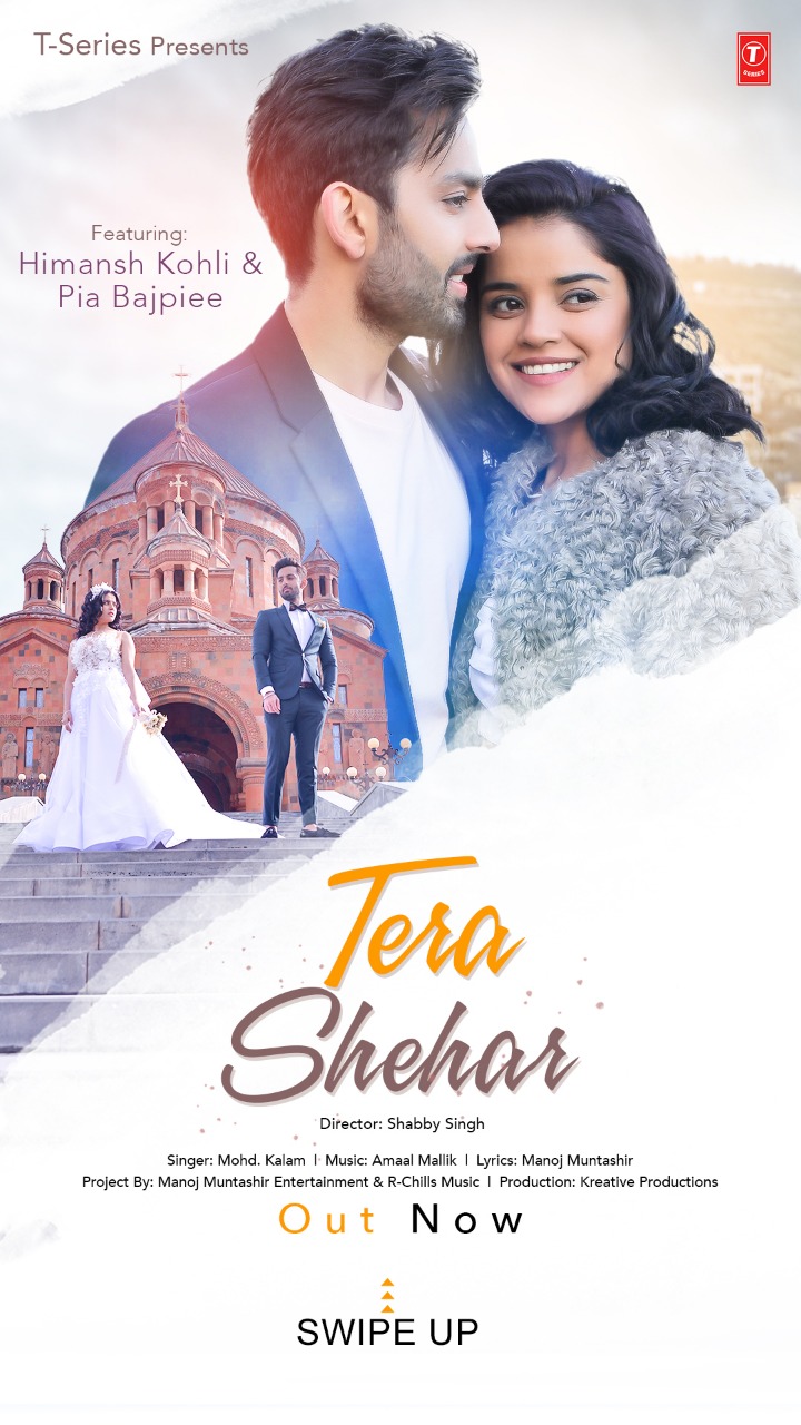 T-Series presents Tera Shehar sung by Mohd. Kalam , written by Manoj Muntashir and composed by Amaal Mallik